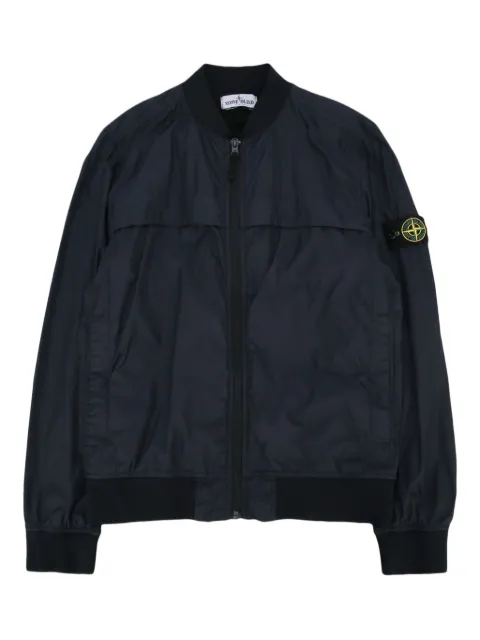 Stone Island Junior Compass-badge bomber jacket