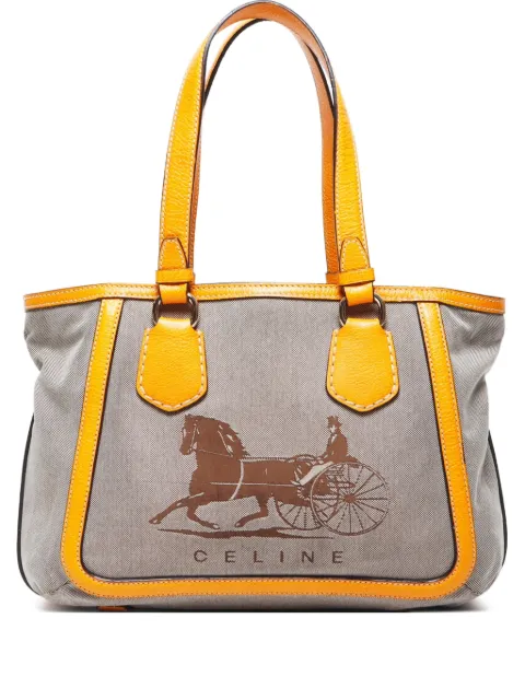 Céline Pre-Owned 1990-2010s Horse Carriage tote bag