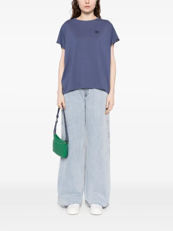 SPORT b. By Agnès b. Dino Satin T-shirt | Blue | FARFETCH