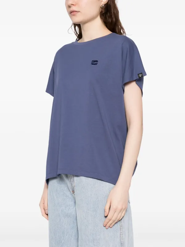 SPORT b. By Agnès b. Dino Satin T-shirt | Blue | FARFETCH