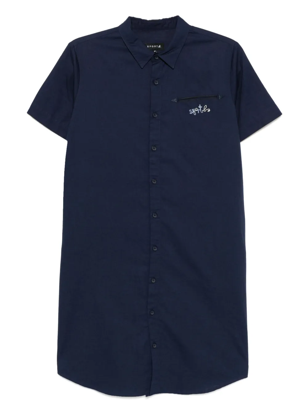 stitched logo T-shirt