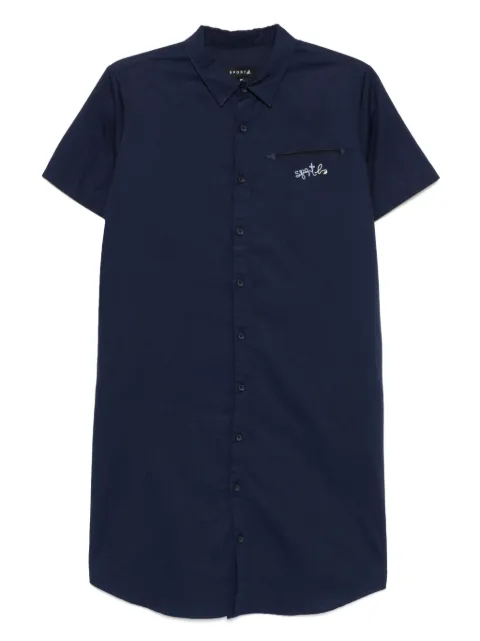 SPORT b. by agnès b.  stitched logo T-shirt