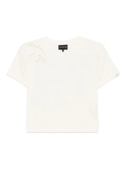 SPORT b. by agnès b.  open embroidery Dino T-shirt