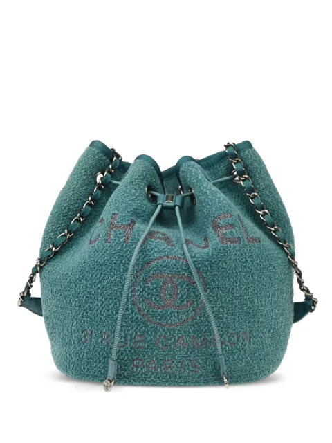 CHANEL Pre-Owned bolsa bucket Deauville 2019