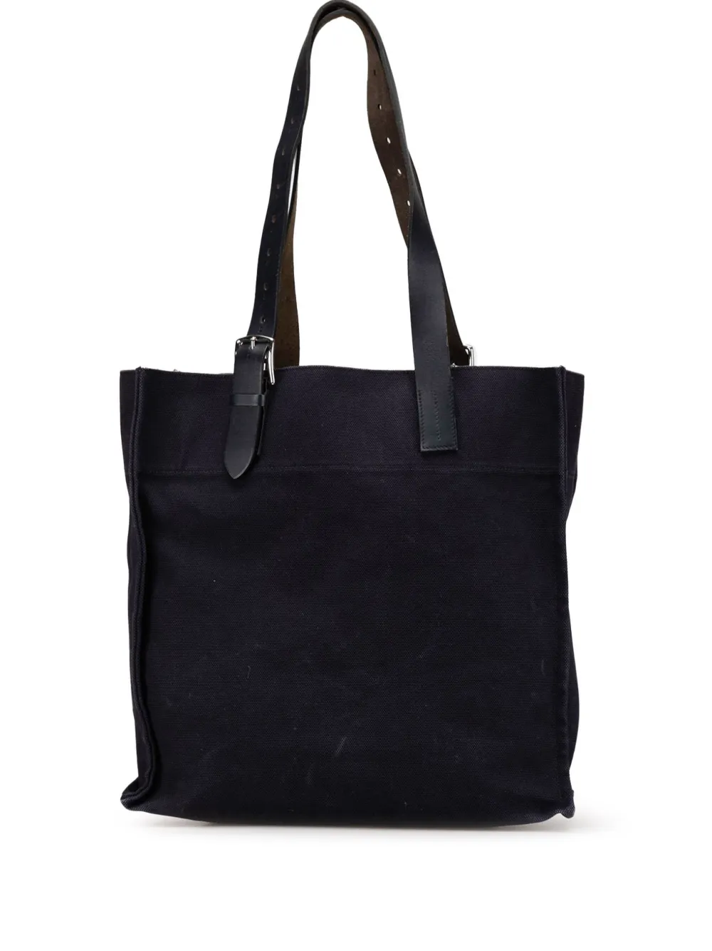 Hermès Pre-Owned 2018 トワル エトリヴィエール ショッピング トートバッグ - ブルー Hermès Pre-Owned 2018 トワル エトリヴィエール ショッピング トートバッグ - ブルー
