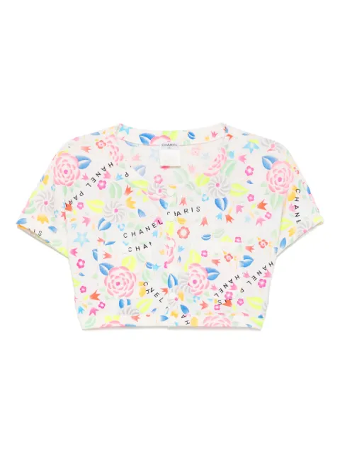 CHANEL Pre-Owned playera corta 1996