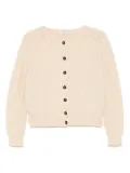 CHANEL Pre-Owned 1990-2000s fisherman cardigan - White