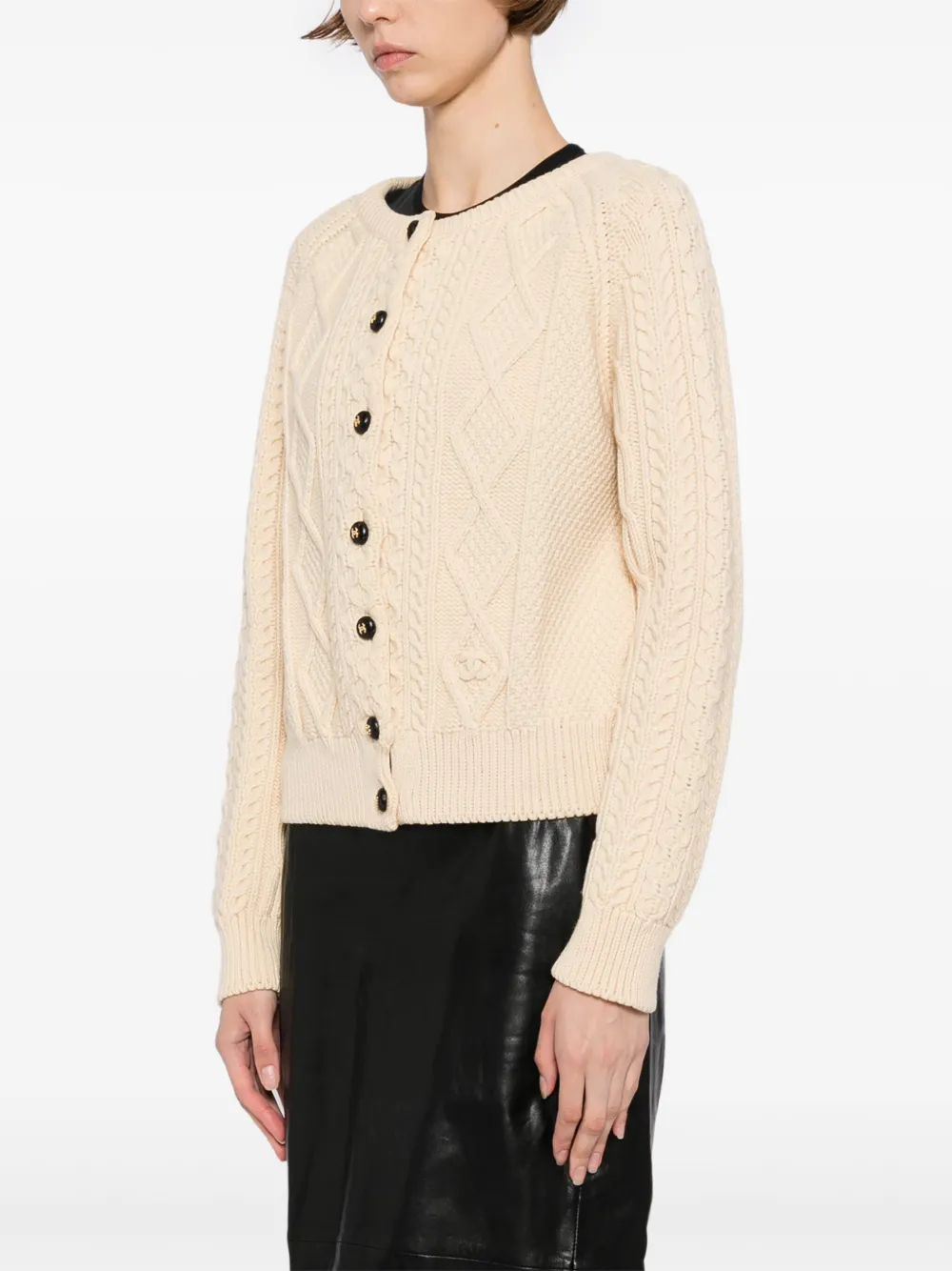 Pre-owned Chanel 1990-2000s Fisherman Cardigan