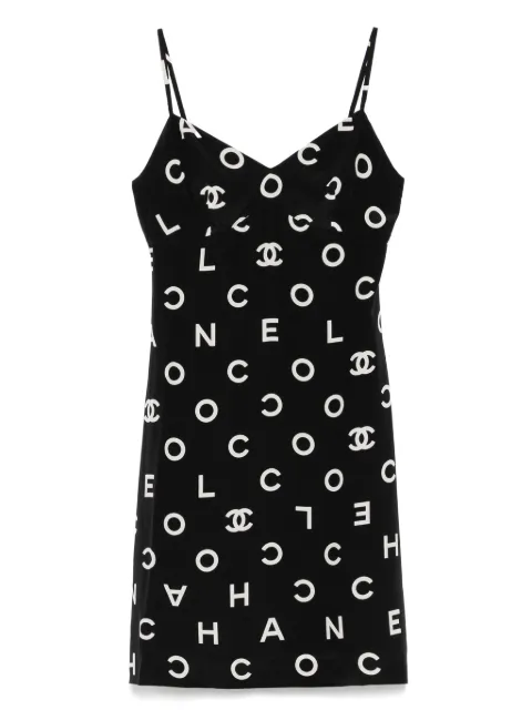 CHANEL Pre-Owned vestido estilo camisón 1997