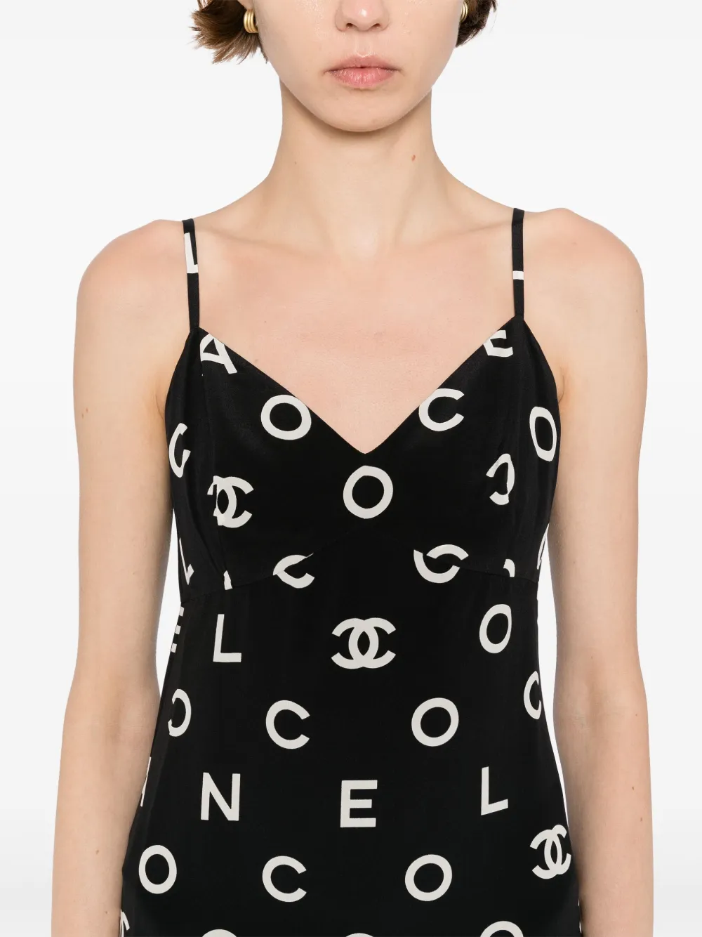Pre-owned Chanel 1997 Camisole Dress