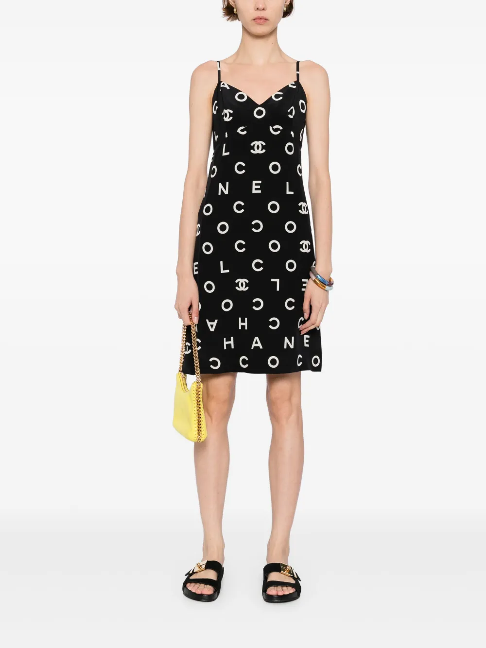 CHANEL Pre-Owned 1997 jurk - Zwart