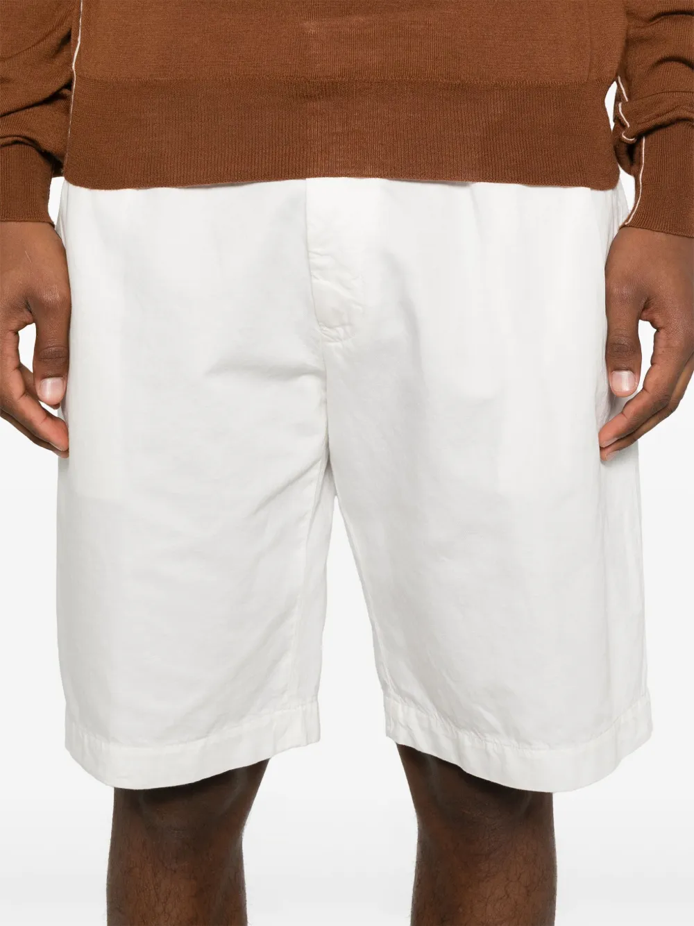 Zegna Formele shorts Wit