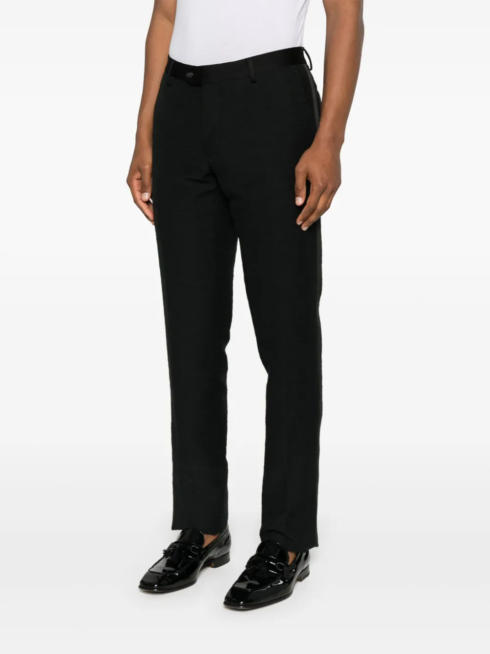 Billionaire Katoenen broek Zwart