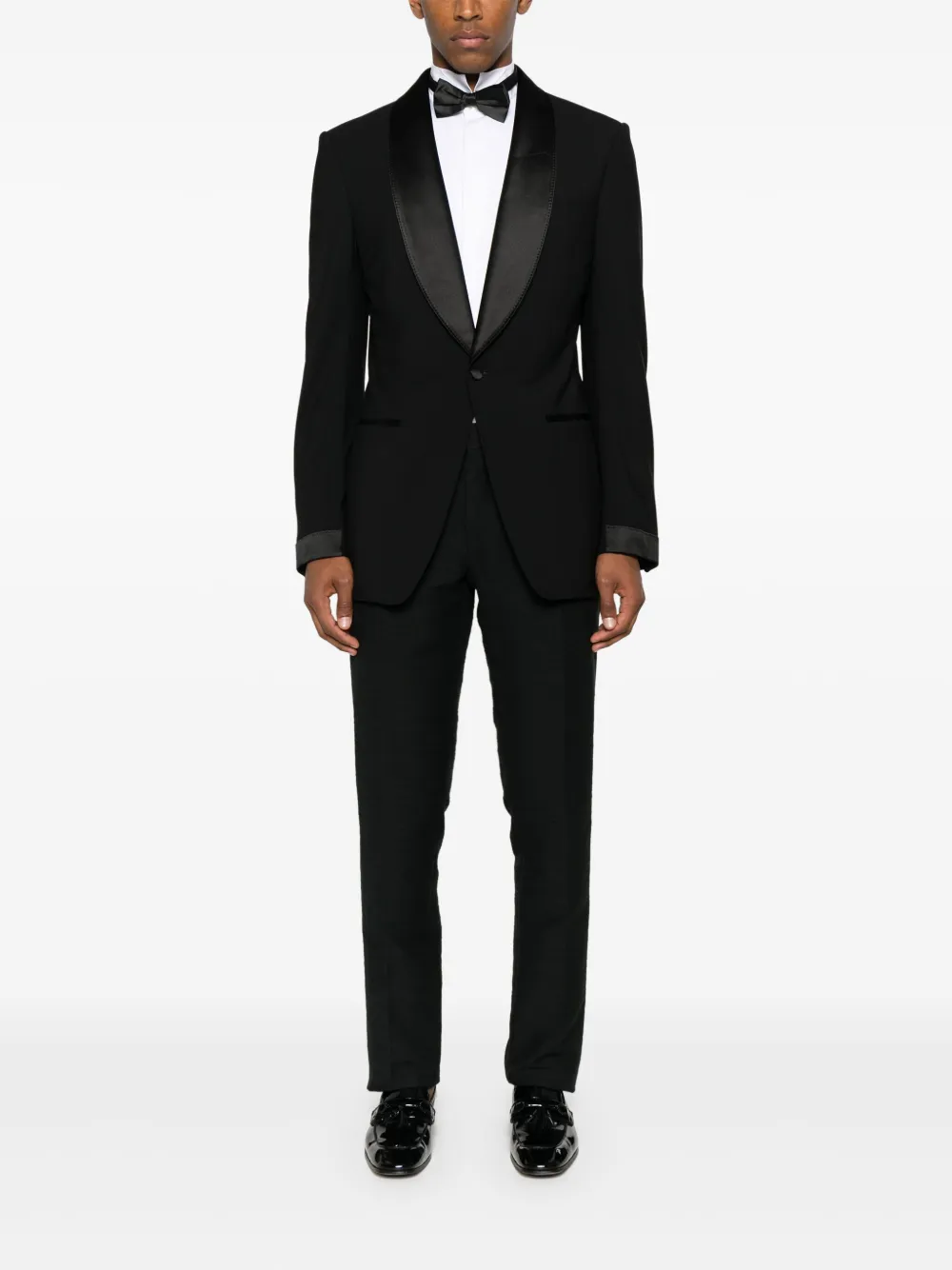 Billionaire cotton trousers - Zwart