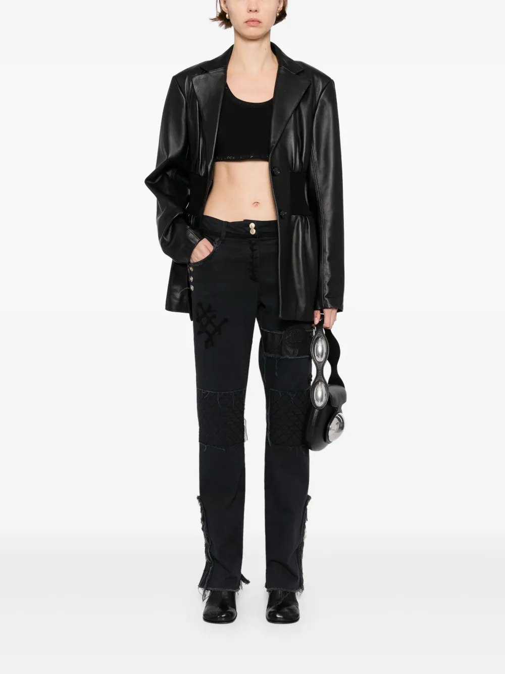 CHANEL Pre-Owned 2010 lange broek - Zwart