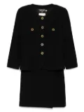 CHANEL Pre-Owned 1990-2000s skirt suit - Black