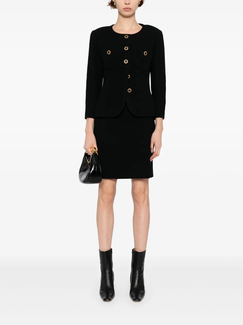 CHANEL Pre-Owned بدلة بتنورة من عقد 1990-2000 | Image 2
