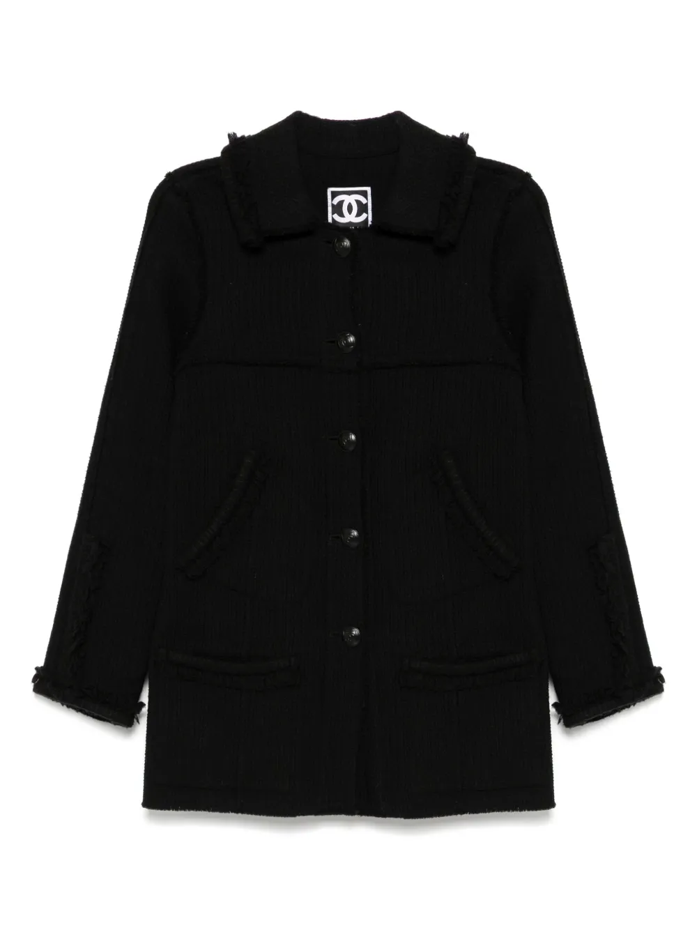 CHANEL Pre-Owned chamarra con botones 2008 | negro | Image 1