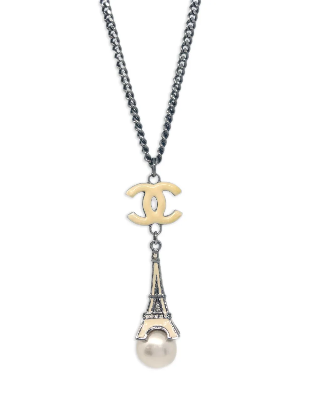CHANEL Pre-Owned 2006 Eiffel Tower necklace | Image 2