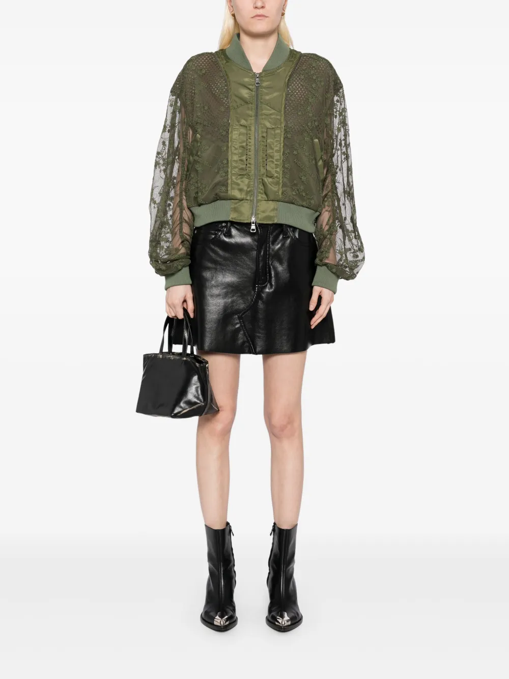 Andersson Bell veste bomber à design superposé | Vestes courtes | Image 2