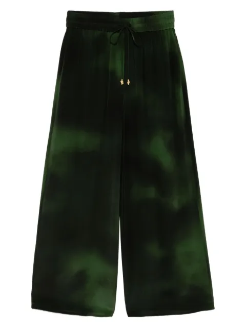Aje pantalones de seda Glaze