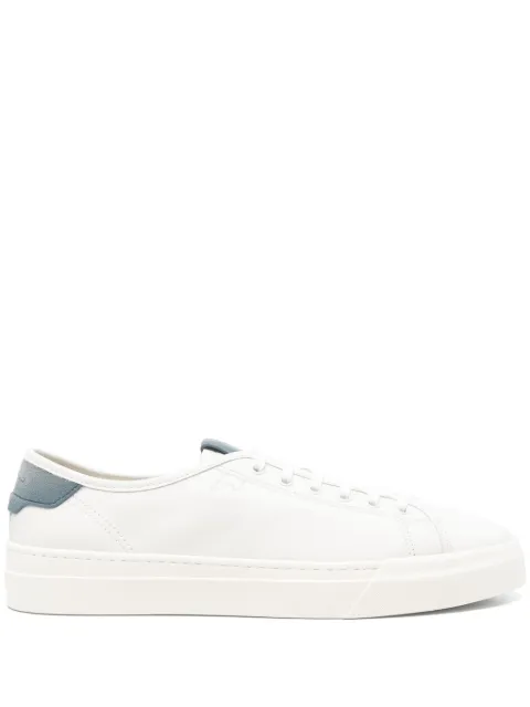 Santoni tenis de piel
