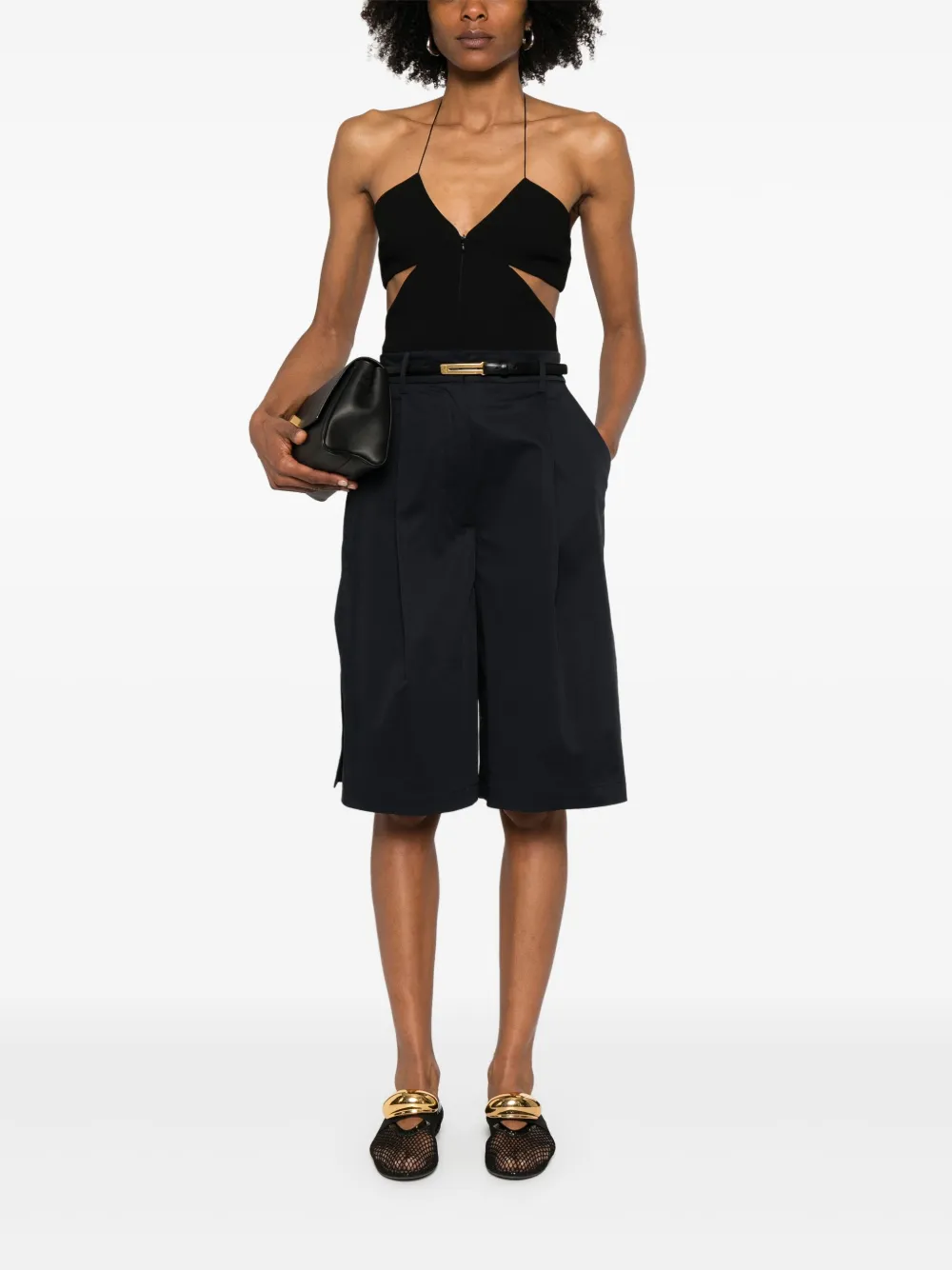 THELATEST Brenda shorts Blauw