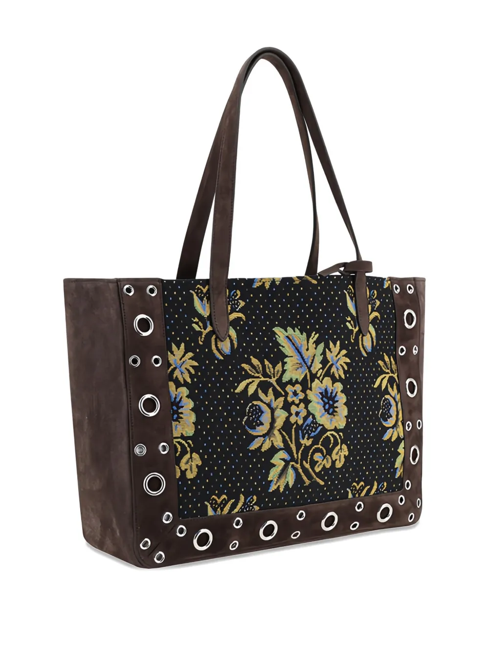 Valentino Garavani jacquard shoulder bag - Bruin