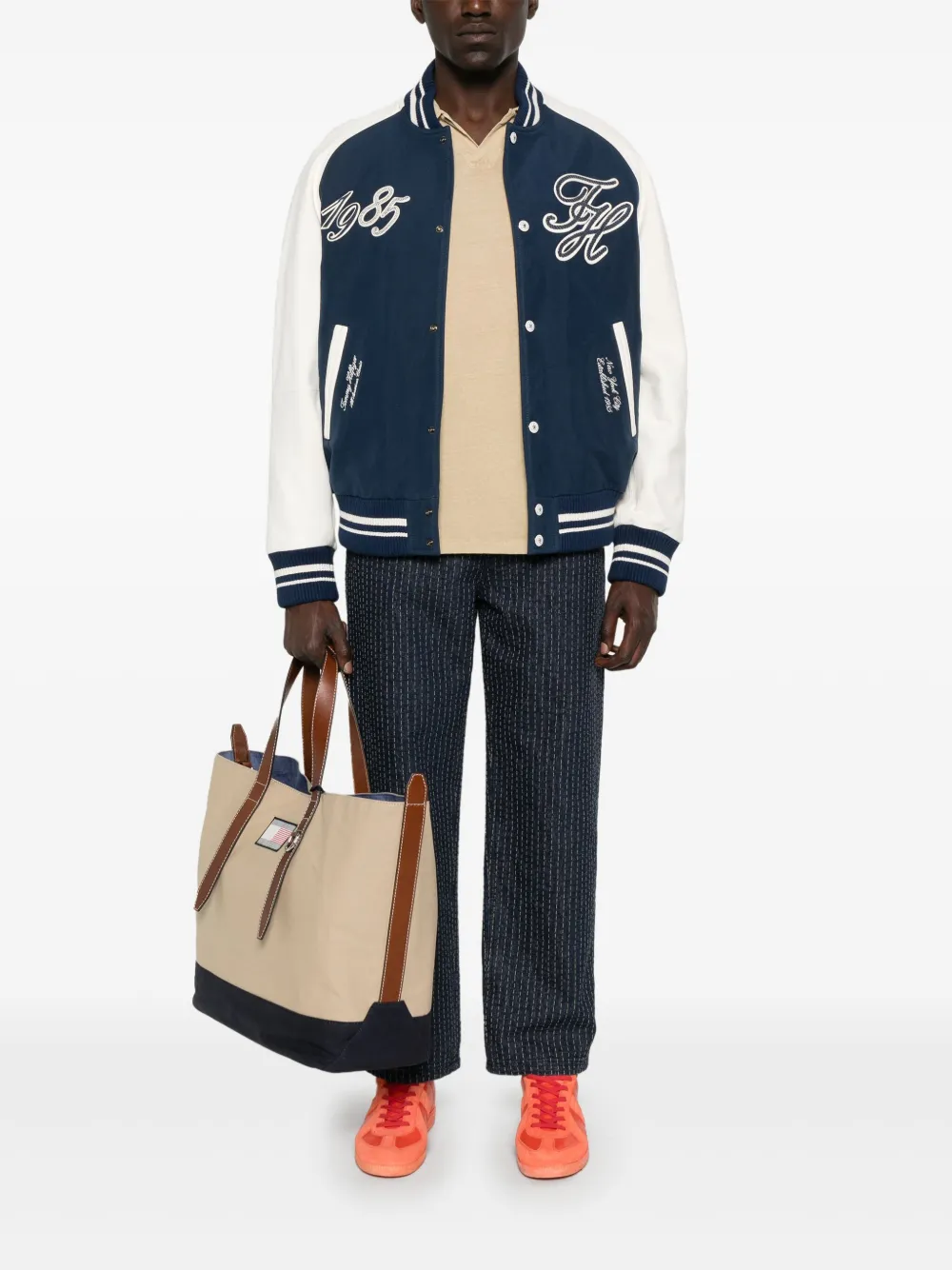Tommy Hilfiger patch-detail jacket | Bomber Jackets | Image 2