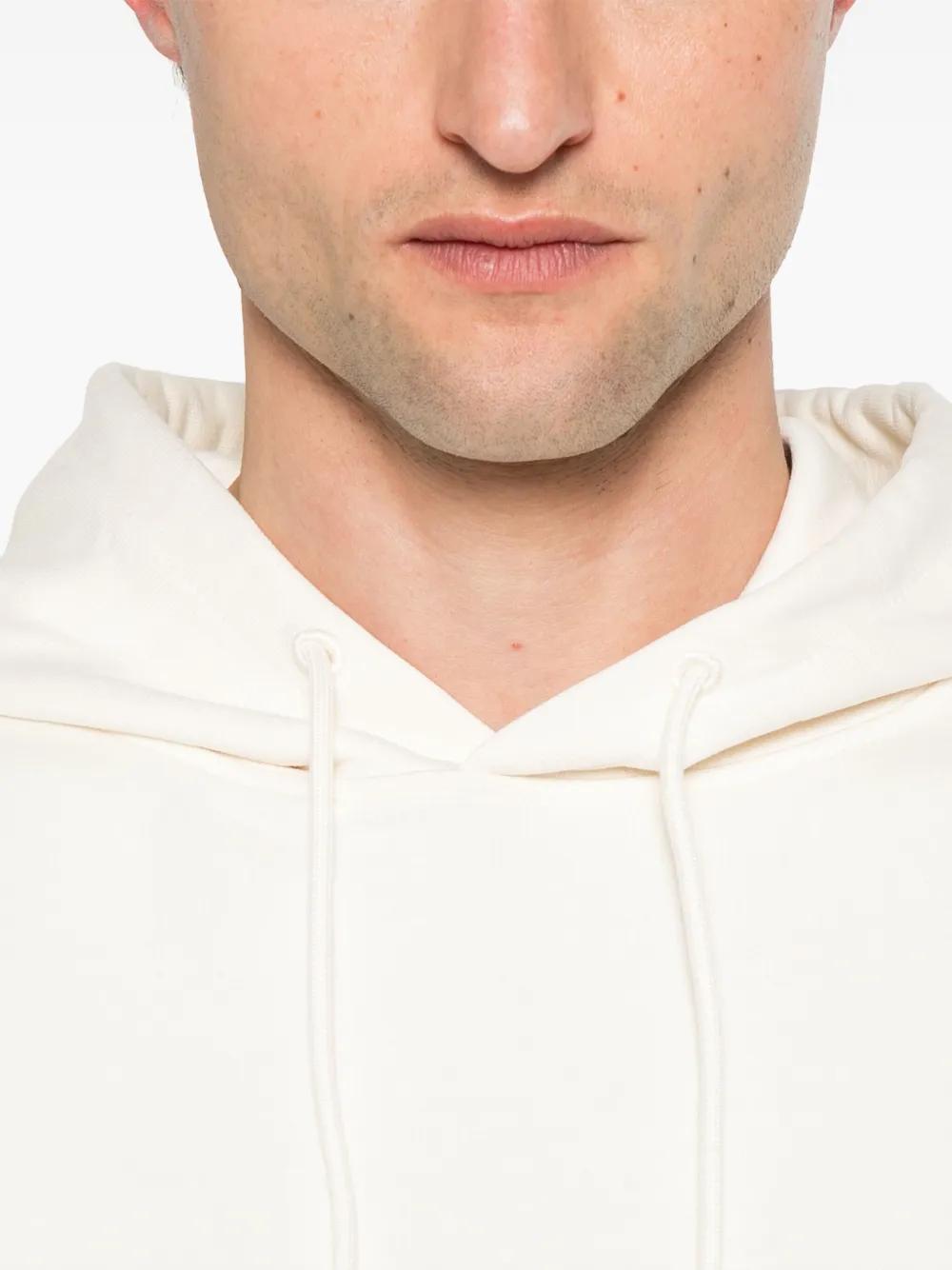 Drôle De Monsieur Vignes Slogan hoodie Beige