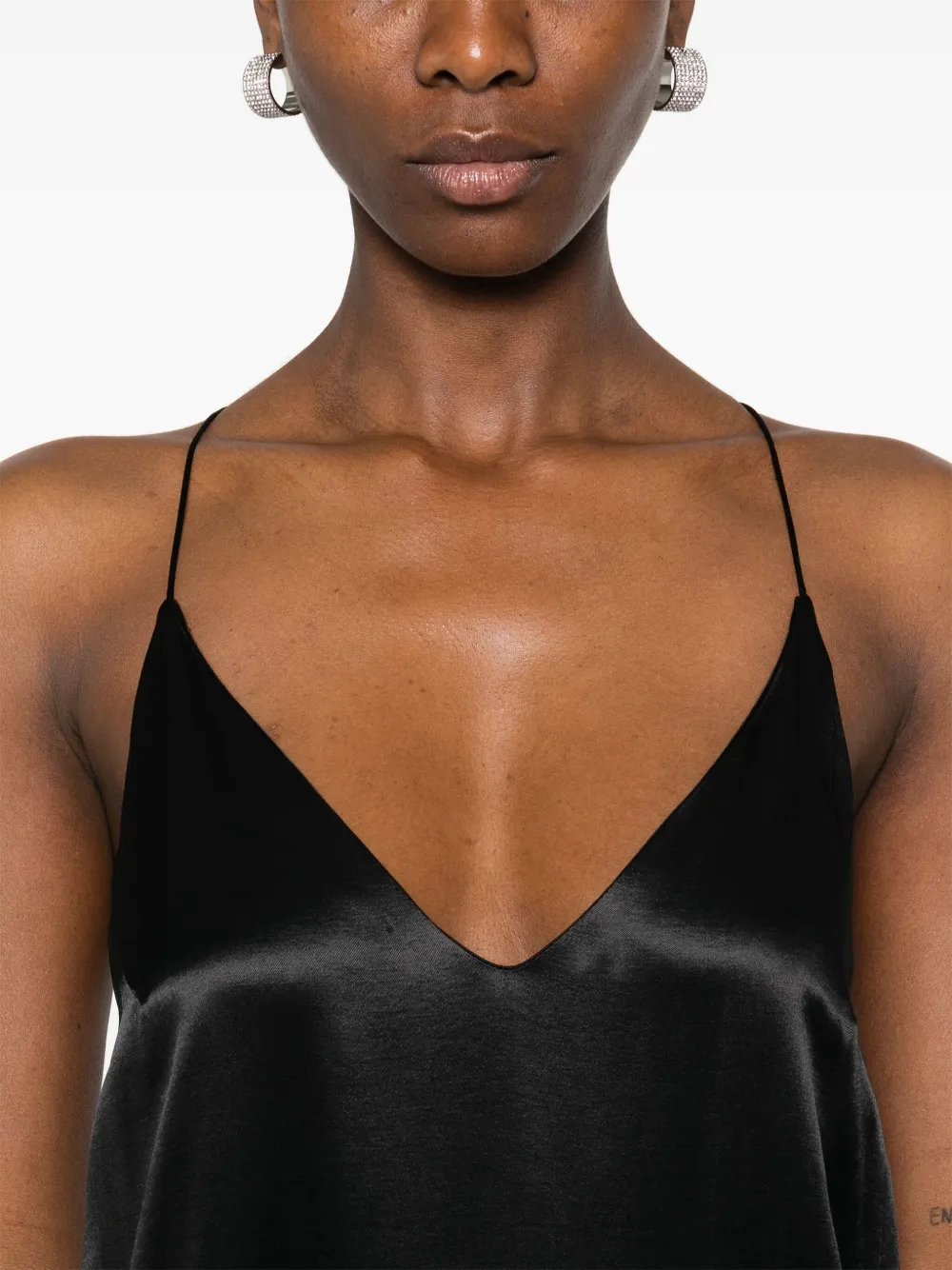 The Nina Studio Duchess Maxi Dress In Black