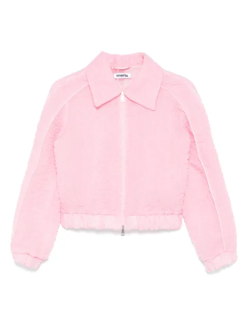 Vivetta chamarra bomber de organza
