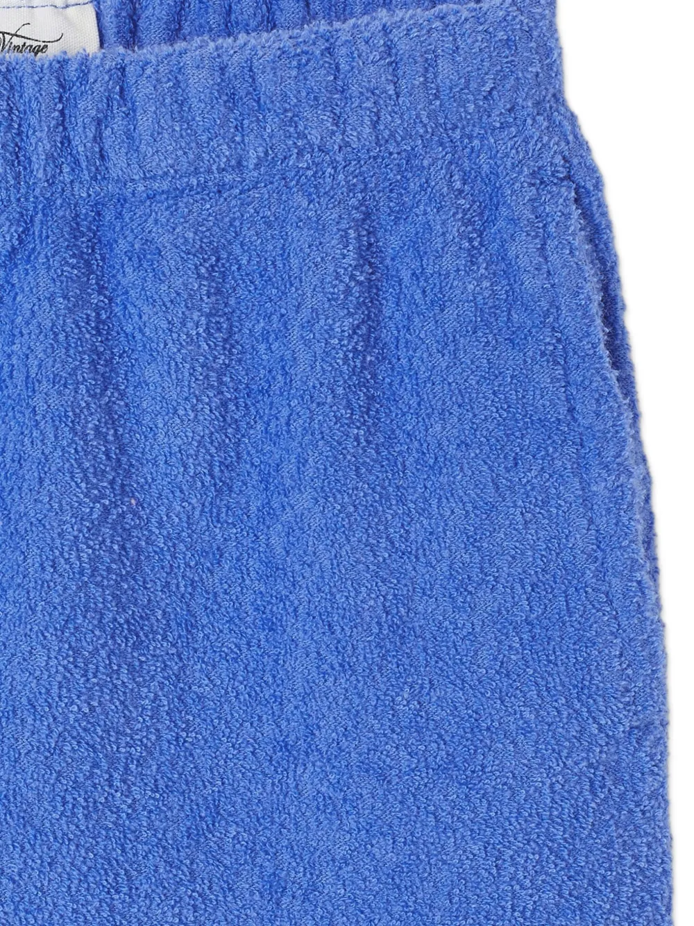 American Vintage Kids Broek van badstof Blauw