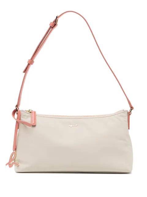 agnès b.  logo-plaque shoulder bag