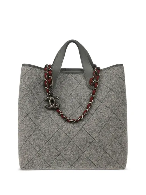 Sac à main en feutre (2011) - CHANEL Pre-Owned - Modalova