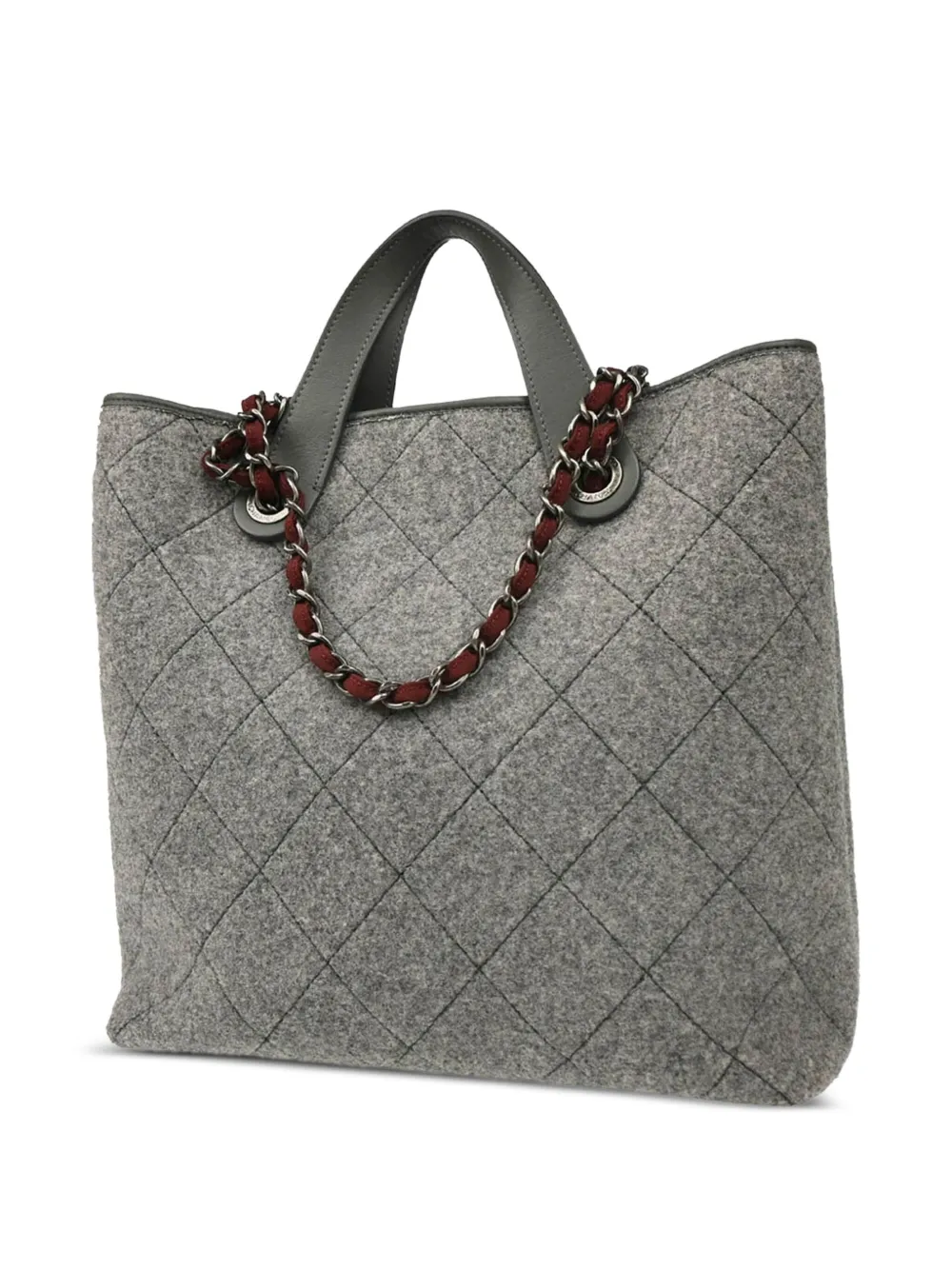 CHANEL Pre-Owned sac à main en feutre (2011) | Pre-owned | Image 2