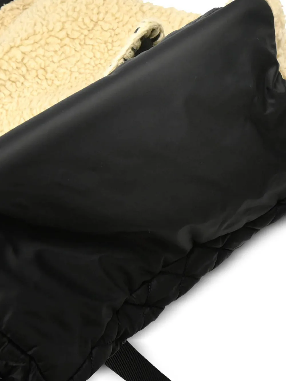 Pre-owned Chanel 2018 Shearling Cc Backpack In Neutrals