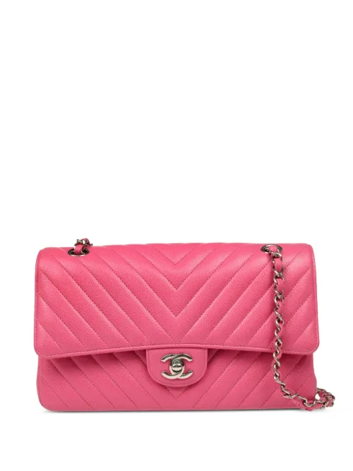 Sac porté épaule Double Flap médium (2019) - CHANEL Pre-Owned - Modalova