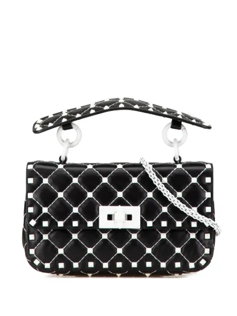 Valentino Garavani Pre-Owned 2000-2017 Small Lambskin Free Rockstud Spike satchel
