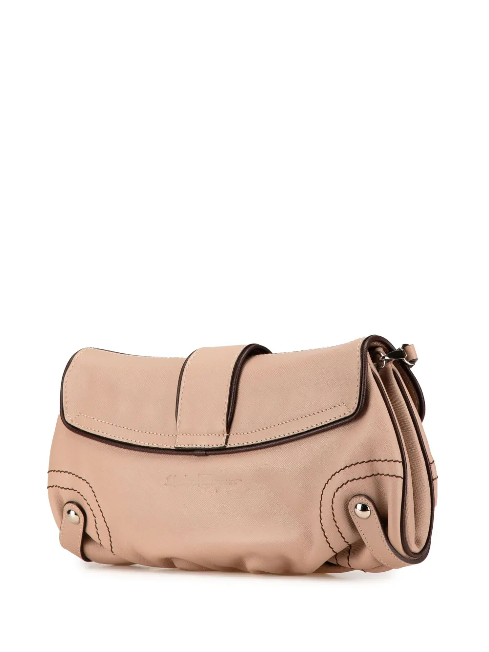 Ferragamo Pre-Owned 2000-2024 Leather Flap shoulder bag | Pre-Owned | Image 2