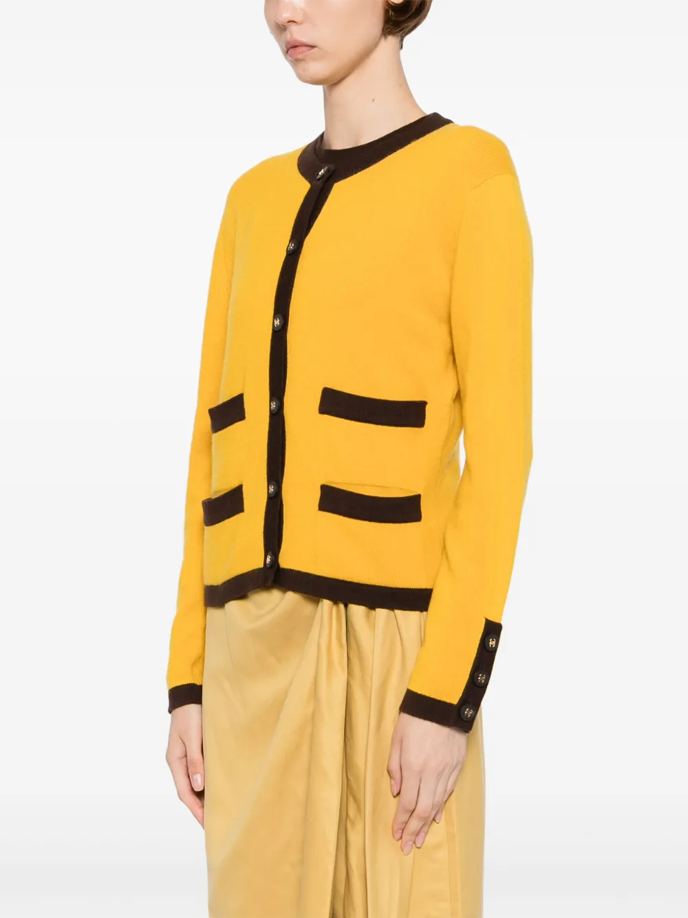 Pre-owned Chanel 1990-2000s Ensemble Cardigan Top