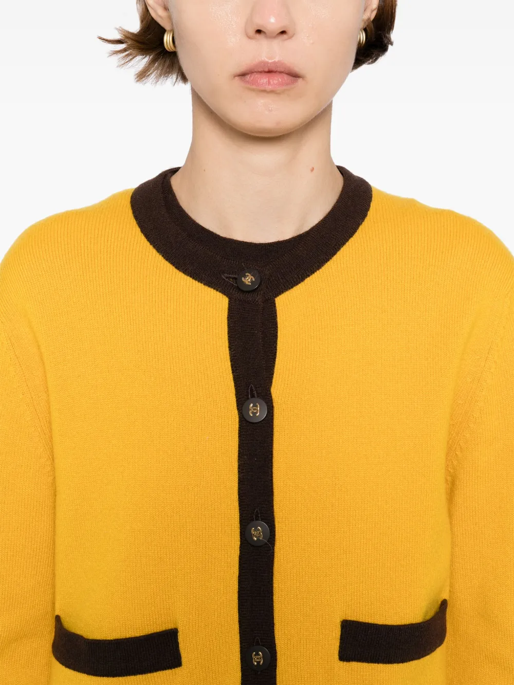 Pre-owned Chanel 1990-2000s Ensemble Cardigan Top