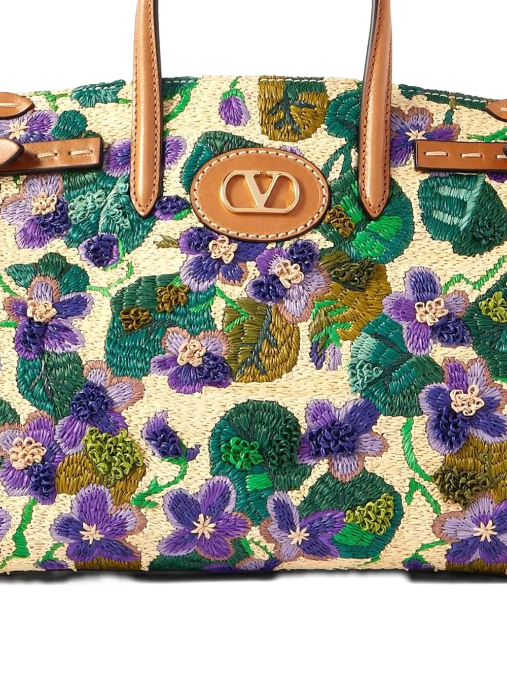 Valentino Garavani small Antibes tote bag Groen