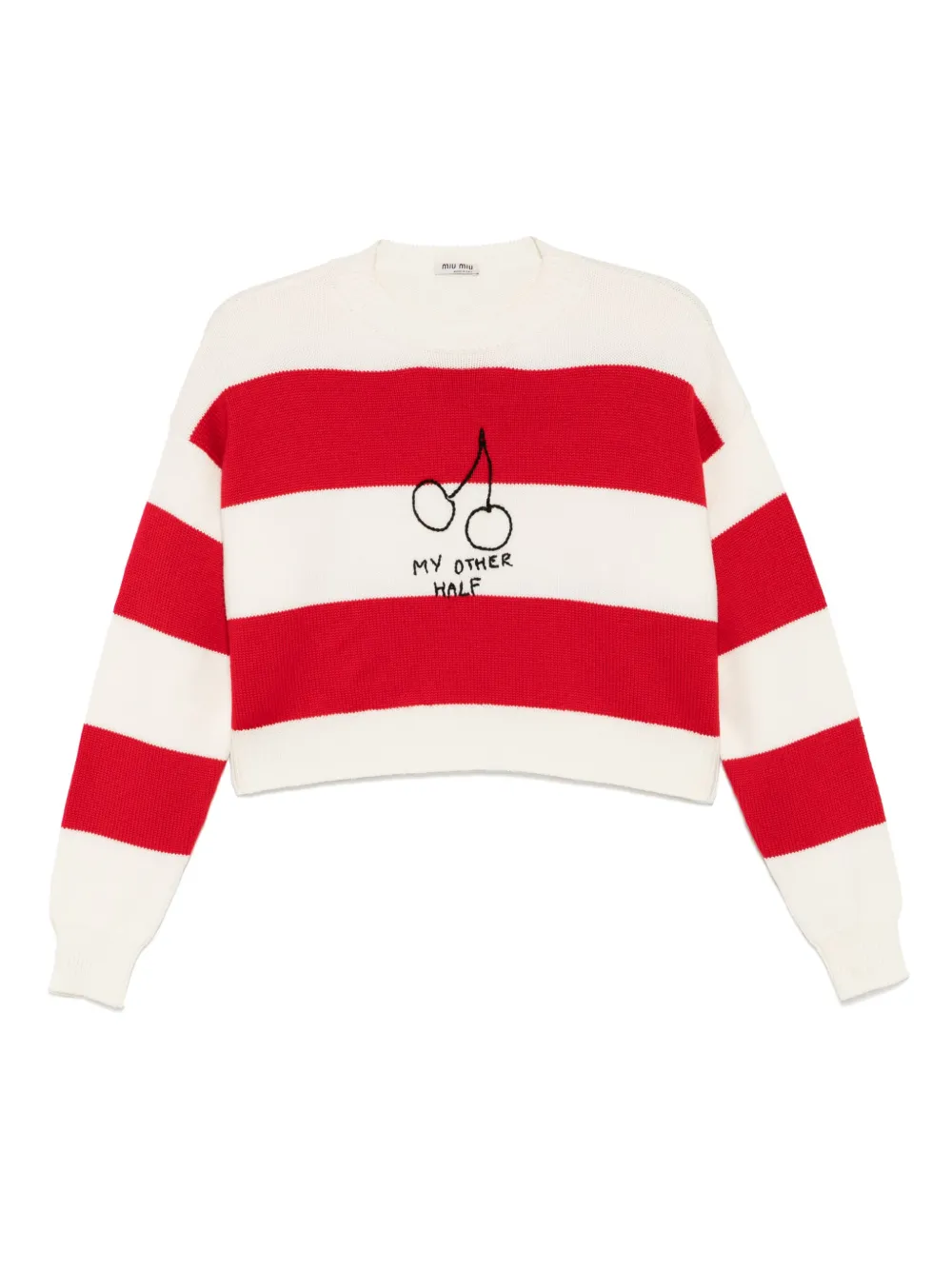 Miu Miu Pre-Owned suéter 2019 | blanco | Image 1