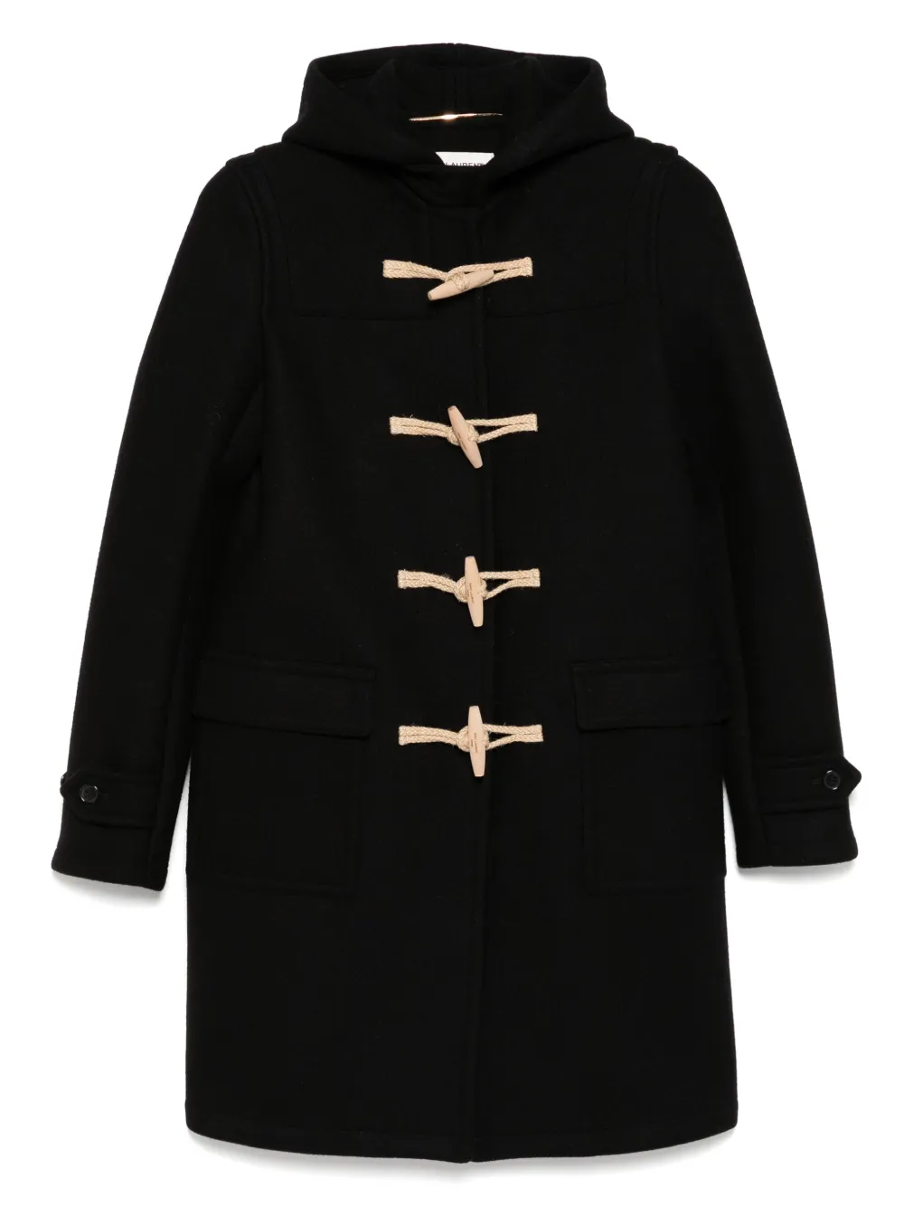 Saint Laurent Pre-Owned 2013 duffle coat | Black | Image 1