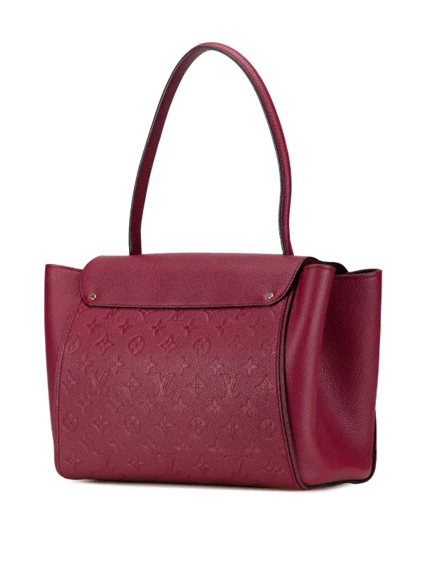 Louis Vuitton Pre-Owned Sac Porté Épaule Monogram Empreinte Trocadero  (2015) | Rouge | FARFETCH FR