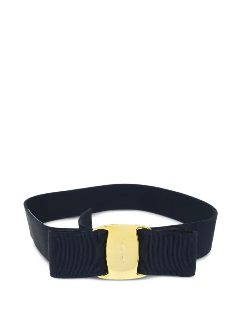 Ferragamo Pre-Owned 1990-2000s logo-engraved belt