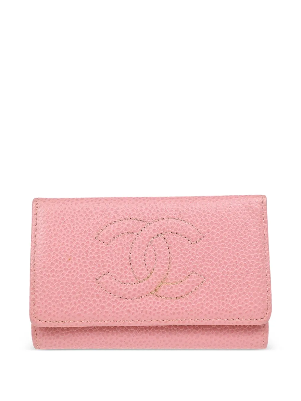 CHANEL Pre-Owned 2003 Six Hook キーケース - ピンク CHANEL Pre-Owned 2003 Six Hook キーケース - ピンク