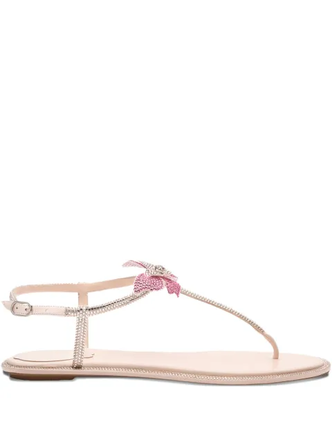 René Caovilla Fairy flat sandals