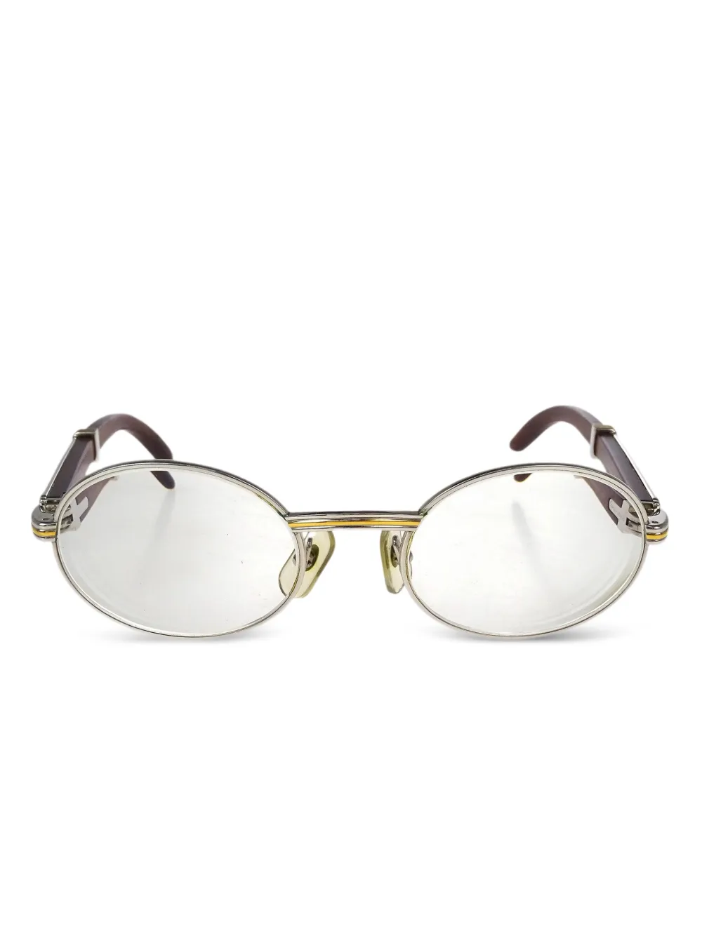 Cartier Eyewear 1990-2000s 老眼鏡 - シルバートーン Cartier Eyewear 1990-2000s 老眼鏡 - シルバートーン